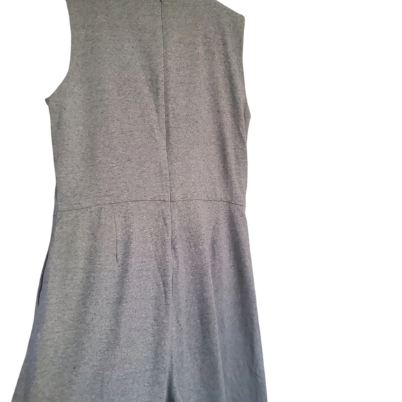 EILEEN FISHER ORGANIC COTTON SPECKLED KNIT JUMPSUIT, SIZE MEDIUM - Picture 9 of 9